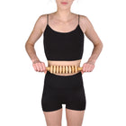 BIOS Living Wooden Massage Roller Pin-Helps eliminate excess fat and cellulite