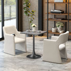 Zuo Spot Bistro Table - Black-Dimensions: 23.8" L x 23.8" W x 29.9" H