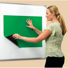 Educational Insights Quick Stick Instant Flannel-Measures 27''L x 20''H; place 2 next to each other to create a giant 54''L x 40''H storytelling surface