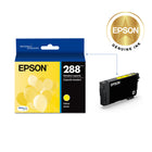 Epson T288 Ink Cartridge - Standard Capacity - Yellow-Worry-free handling - smudge, fade and water resistant prints 