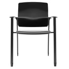 Nightingale Firefly II Stacker Chair - Black-Mesh backing on the Firefly II Stacker 200 model allows for comfortable air circulation and dynamic ergonomic support