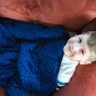 Bouncyband Soft Fleece Weighted Sensory Blanket for Kids - 7 lb Small - 56" x 36"-SLEEP AID: Naturally calms and cocoons children allowing them to relax encouraging a more consistent and restful sleep