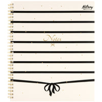 Hilroy West Village Notebook - 10-1/2" H x 8-5/8" W - 160 Pages - Stripes-College Ruled