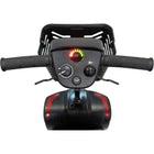 Mobile Patient Lift Eleanor Motorized Electric Scooter - 41.3" L x 19" W x 34.6" H - Red-Travel up to 12.4 miles on a single charge for extended outings and everyday use