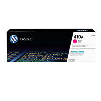 HP 410A (CF413A) Magenta Original LaserJet Toner Cartridge-HP 410A toner cartridges work with: HP colour LaserJet Pro M377, M452, M477
