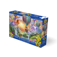 Prime 3D Steve Sundram Love is in the Air Puzzle - 500 Pieces-500-piece lenticular 3D puzzle