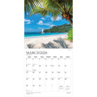Plato 2026 Motivation Monthly Hanging Wall Calendar - 12" W x 24" H  - English-Use Right Away - 16-month calendar, 12 full monthly pages and beginning with a bonus spread of the final four months of the preceding year with an additional image