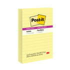Post-it Super Sticky Lined Notes - 4" x 6" - Canary Yellow - Lined - 270 Sheets- 3 Pack-Revolutionary adhesive technology