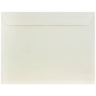 JAM Paper 10 x 13 Booklet Envelopes, Strathmore Natural White Wove, 1000 Pack (900797158B)-Natural white