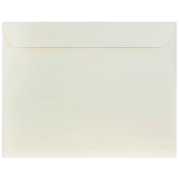 JAM Paper 10 x 13 Booklet Envelopes, Strathmore Natural White Wove, 1000 Pack (900797158B)-Natural white
