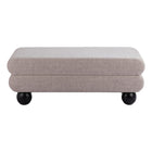 Zuo Davao Bench - Grey-Painted rubberwood leg