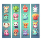 The Pencil Grip Zen Strips - Bumpy Cuties Set 7 - 4 Per Set - 6 Sets-Safety: Manufactured using non-toxic, child-friendly materials.