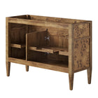 Modway Elysian 48" Wood Bathroom Vanity Cabinet - Brown-Mango Wood Construction