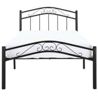 Modway Townhouse Twin Bed - Black-Tubular design with black finish
