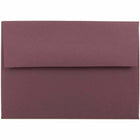 JAM Paper Stationery Set - 25 White Cards and 25 A7 Envelopes - Burgundy - set of 25-Size: A7 (5.25" x 7.25")