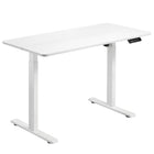 Ezywork 48" Electric Sit Stand Desk - White-Three positions memory setting