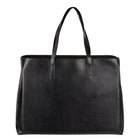 Gry Mattr Vegan Leather Tote - Black-Smooth-finish vegan leather
