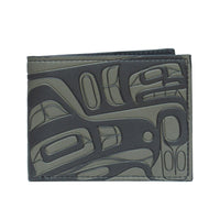 Oscardo Francis Dick Eagle Freedom Bifold Wallet-Indigenous Art Designs - Features authentic Indigenous art designs by First Nations, Inuit, and Métis artists from across Canada