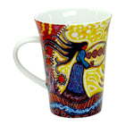 Oscardo Infinite Love by Leah Dorion Procelain Mug - 295ml-Slender Shape Porcelain Mug - Holds 295ml / 10 oz, ideal for coffee, tea, and hot beverages