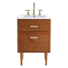 Modway Cassia 24" Bathroom Vanity - Natural/White-8