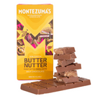 Montezuma’s Butter Nutter Milk Chocolate with Peanut Butter Truffle Centre Bar - 90 g - 3 Pack-Contains 17% peanut butter made from roasted peanuts.