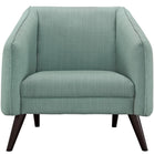 Modway Slide Upholstered Fabric Armchair - Laguna-100% Polyester Material