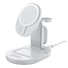OtterBox 7.5 W 3-in-1 Charging Station with MagSafe - White-Sleek design optimized for home and office with premium, fingerprint-resistant finish