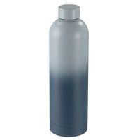 Gry Mattr 750ml Water Bottle - Gradient Blue - Stainless Steel-Features a 750 mL (23.7 fl oz.) capacity