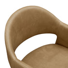 Modway Talia 41" Vegan Leather Bar Stool - Toast-8