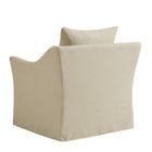 Modway Somerset Linen Blend Slipcovered Armchair - Linen-Simple Setup Required