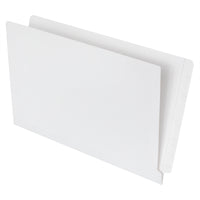 Pendaflex Ivory End Tab Folders with Reinforced Tab - Legal Size - 50 Pack-Extra strong two-ply tab provides superior durability for busy filing systems