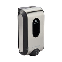 Georgia-Pacific Stainless GP Soap Dispenser-Hygienic because every sealed refill bottle has a fresh nozzle, helping to reduce the risk of cross-contamination