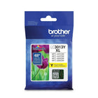 Brother - Cartouche d'encre jaune LC3013YS, haut rendement-Conçu avec intelligence pour fonctionner parfaitement avec votre imprimante Brother