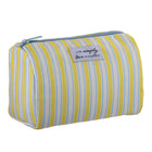 Moments of Joy Pouch - Lemon Stripe-Spacious size ideal for cosmetics, toiletries, or accessories