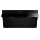 Fotile JQG9015 Slant Vent Series Range Hood - 36" - Black-Black tempered glass