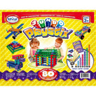 Popular Playthings Jumbo Playstix 80-Piece Set-STEM Supporting