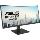 ASUS 34” Curved Docking Monitor - VA34VCPSR-USB-C port allows simple laptop docking for data transmission and video signal to the display, as well as up to 96W charging the laptop via just one cable