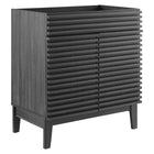 Modway Render 30" Bathroom Vanity Cabinet - Charcoal-Assembly Required