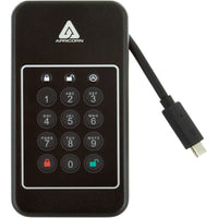 Apricorn Aegis NVX Ultra High Speed 2 TB NVMe USB-C Hardware Encrypted Portable Drive - Black-The heart and soul of every Apricorn Secure Device, AegisWare is our patent-protected firmware combined with the industry’s most advanced feature set.
