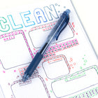 Pentel EnerGel-X Retractable Gel Roller, (0.5mm) Needle Tip - Navy Blue Ink-Maximum comfort and control with the rubber grip
