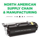 CIG Lexmark T654 Remanufactured Toner Cartridge - Extra High Yield - Black-2-year warranty with 100% performance guarantee