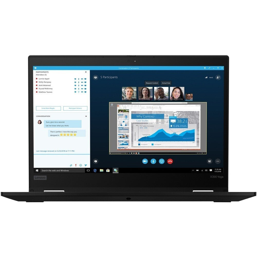 Lenovo X390 Refurbished Laptop – Intel i5-8365U – 16 GB RAM – 256