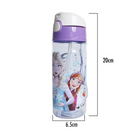 Danawares Disney Frozen Push Water Bottle - 500 ml-Durable and light weight