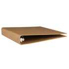 JAM Paper Kraft 1" 3-Ring Recycled Binder - Natural-Quantity: Sold Individually, Made to be long lasting and resist tearing or bending, easy to clean
