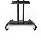 Kanto Mobile TV Cart with Keyboard Tray & Camera Shelf - 40" to 70" Display-Camera shelf & device tray provide a dedicated area for your conferencing accessories