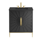 Modway Awaken 30" Bathroom Vanity - Black-Assembly Required