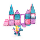 MAGNA-TILES Castle 25-Piece Magnetic Construction Set-Always Compatible: All pieces are compatible with and complementary to all other MAGNA-TILES sets, including sparkling Stardust and Classic sets. 