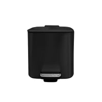 Modern Homes 6L Rectangular Bin - Matte Black-Compact 6L size for small spaces