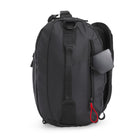 Edition22 Signature Duffle Bag - Black-Adjustable and removable shoulder strap that transforms into a sling bag