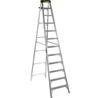 Featherlite 3400 Series 12' Industrial Heavy-Duty Aluminum Stepladder-Nominal Height: 12'